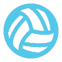 volleyball icon for coed adult volleyball league minneapolis mn